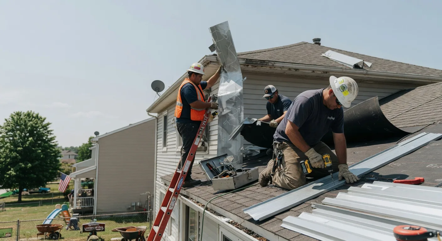 Storm Damage Metal Roof Repair in Palmer Lake, CO